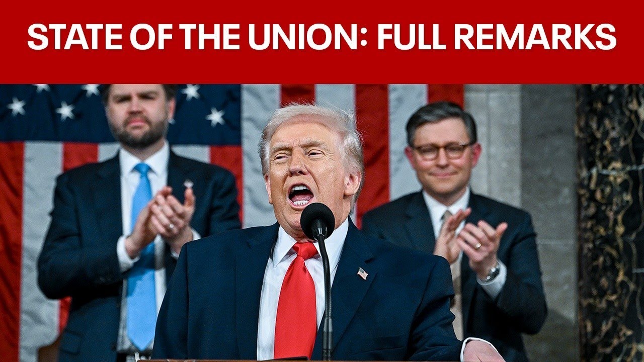 WATCH: President Trump's FULL State of the Union address