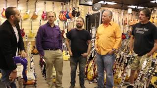 David Wilcock from the show Ancient Aliens with his Les Paul Custom