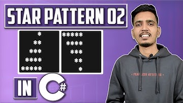 Star Pattern Program in C# sharp