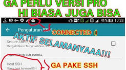 (GA PERLU VERSI PRO) HTTP INJECTOR TANPA SSH  - Durasi: 11.19. 
