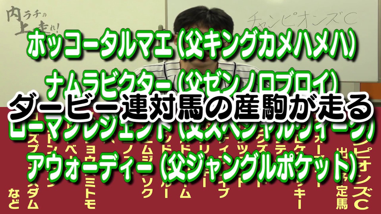 6 チャンピオンズカップ17 大混戦 中京ダート王者決定戦で輝くのはアノ血統 Youtube