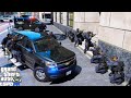 SWAT Team High Risk Bank Robbery In GTA 5