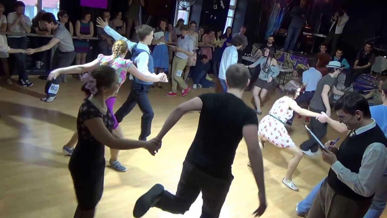 37 RCh 2013 Lindy hop Main Open Strictly Semi-final Heat 2 song 1