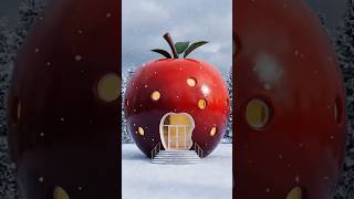 Apple Dream House #creativebuilds#architectureaiMiniatureHouse#DreamHomeDesign #SurrealArt
