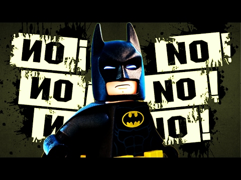 THE LEGO BATMAN SAY'S NO! 160 TIMES!! - YouTube