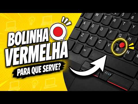What is the RED DOT on the LENOVO ThinkPad laptop keyboard for? 🛑