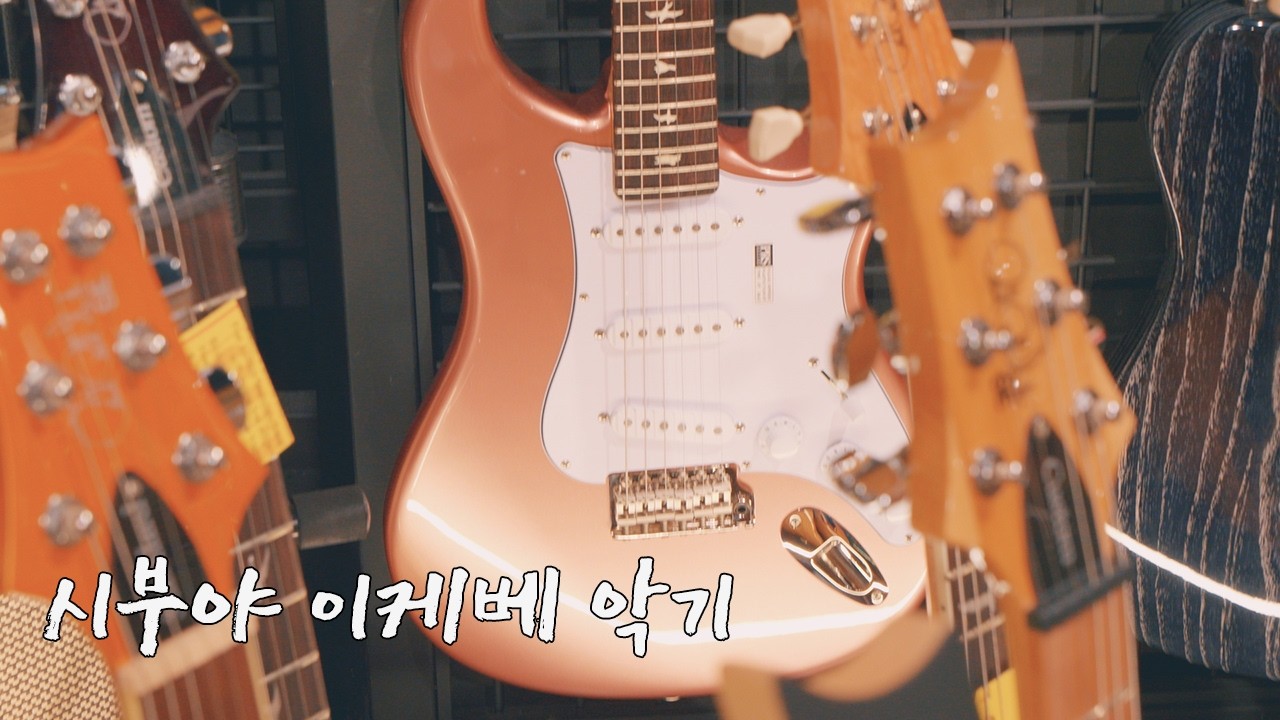 일본 악기점 구경하기 - 시부야 이케베악기