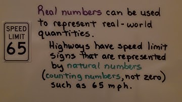 8th Grade Math 1.2c, Identifying Sets of Numbers for Real-World Situations