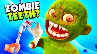 Ripping Rotten Teeth From A Zombie's Mouth! - (Vr Dentist Sim)