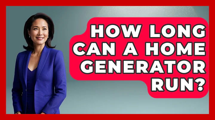 How Long Can A Home Generator Run? - Weather Watchdog