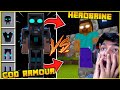 My $1000000 Armour Vs Herobrine In Minecraft | Mythpat Foxin BBS