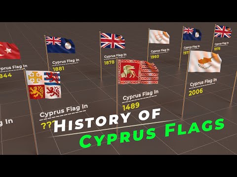 Timeline :- History of Cyprus Flag | Evolution of Cyprus Flag | Flags of the world |