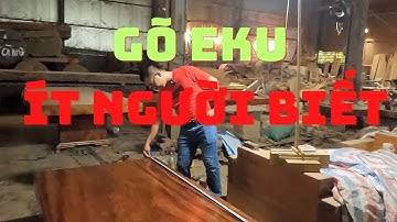 Mặt bàn gỗ nguyên khối | Gõ eku | Nguyễn Văn Cương