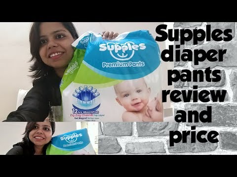 Supples diaper pants review and pricing