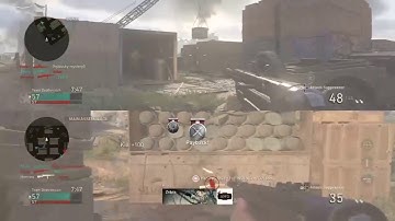 COD ww2 split screen with the bots on hard