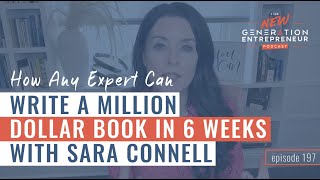 How Any Expert Can Write a Million Dollar Book in 6 Weeks with Sara Connell || Episode 197 by Brandon Lucero 205 views 6 months ago 1 hour, 4 minutes