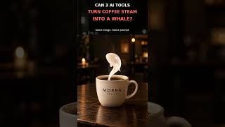 Can AI Turn Coffee Steam Into a Whale? #aiads #aivideo #klingai #pikaai