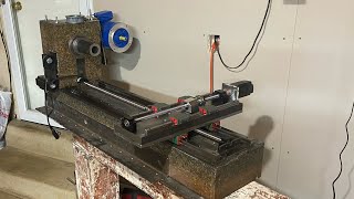 DIY Epoxy Granite Metal Lathe PT10: Cross Slide and Ball Screws