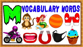 Vocabulary Words For Kids | Words From Letter M | Words That Start with M screenshot 3
