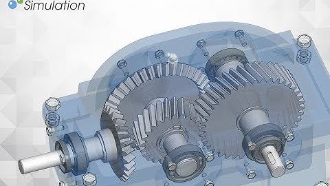 Gear box MBD simulation