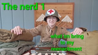 Everything im bringing to my ww2 reenactment.