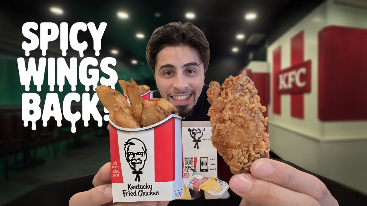 KFC's Fiery Comeback! Potato Wedges And Spicy Wings