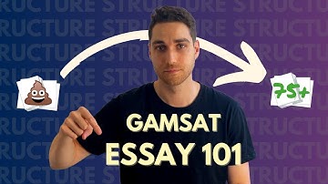 How to write a 75+ GAMSAT essay (+ free essay guide)