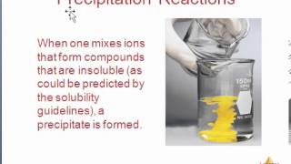 CHM 151 SOLUBILITY & PPT REAXNS