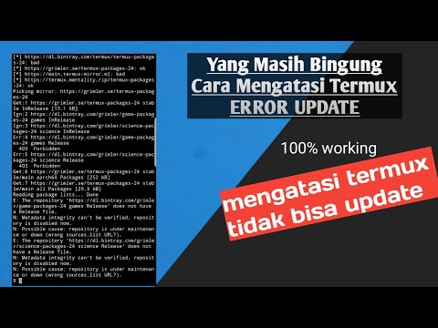 Termux error update | wrong sources.list solution