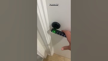 Your parents will love this! #foryoypage #doorhandle #smartlock #fingerprint