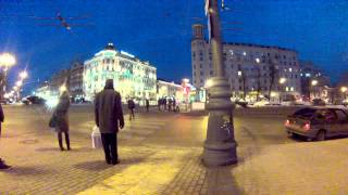 Переход через Бульварное кольцо на Пушкинской площади