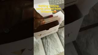 Getting Visiting Cards From Vistaprint.
