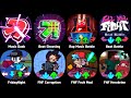 FNF Boss Fight, FNF Scary Larry, FNF D-Side, FNF The Amazing Digital Circus, Music Dash, Beat Battle