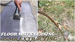 Extracting 'NeverBeforeCleaned' Floor Mats  ASMR Deep Cleaning