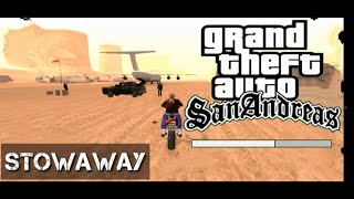 Download lagu GTA San Andreas Android | Misi -63 | Stowaway | Pesawat Kargo