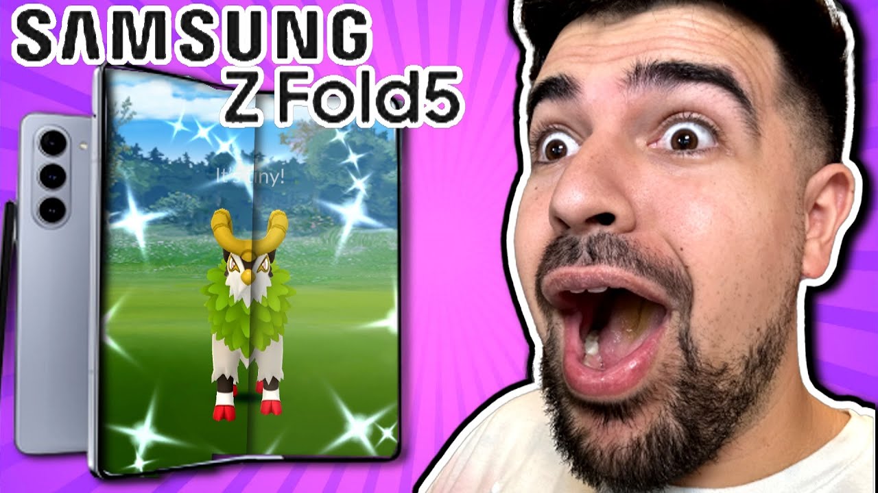 Is the FOLDING phone the BEST for Pokemon GO???