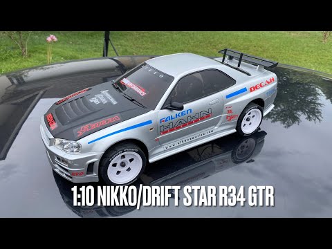 RC 1/10 Nissan Skyline r34 GTR