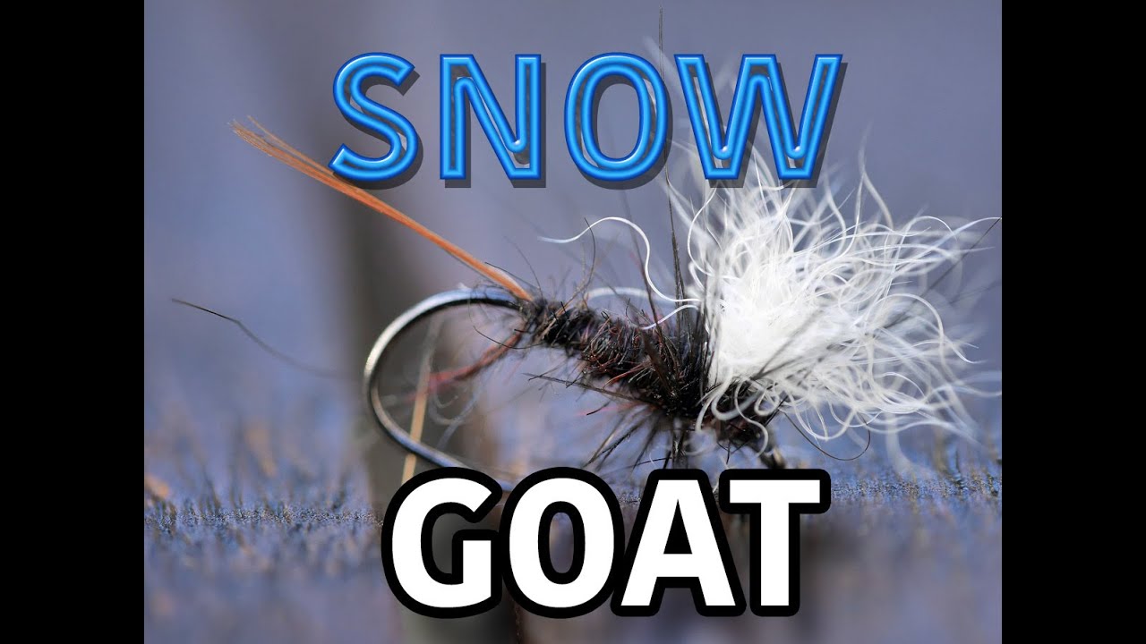 How to tie the Snow Goat a high floating dry fly for Fly Fishing 