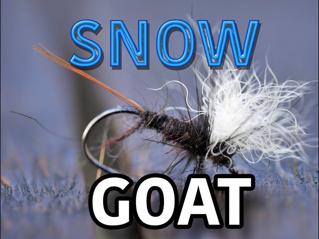 How to tie the Snow Goat a high floating dry fly for Fly Fishing