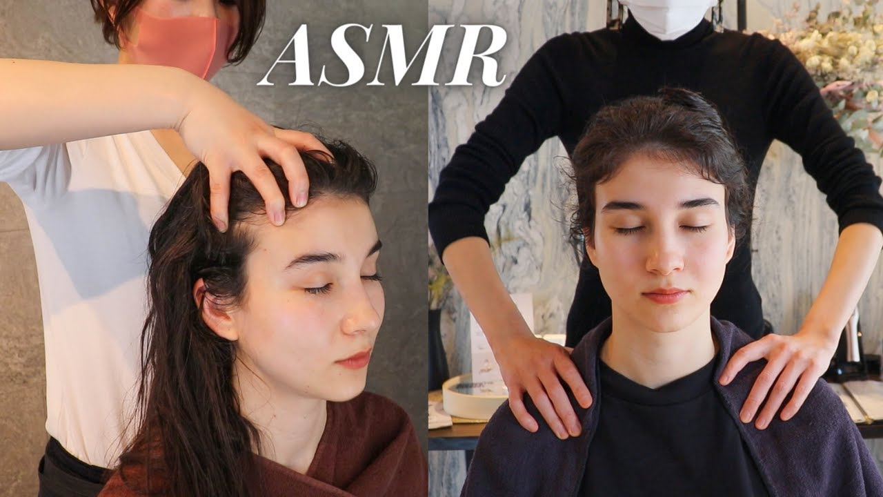 ⁣World's Best Migraine Healing Head Wash & Massage COMPILATION - ASMR