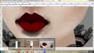 Lip tutorial - gimp