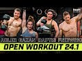 Adler, Fikowski, Gazan, and Raptis — CrossFit Open Workout 24.1