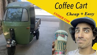 Piaggio Ape Cheap & Easy Coffee Cart Build - Bajaj Auto Rickshaw by bernietime 1,138 views 5 months ago 8 minutes, 9 seconds
