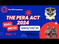 PERA Act MCQs - Part 4 | Complete Preparation for PPSC SDEO, Enforcement & Investigation Officers