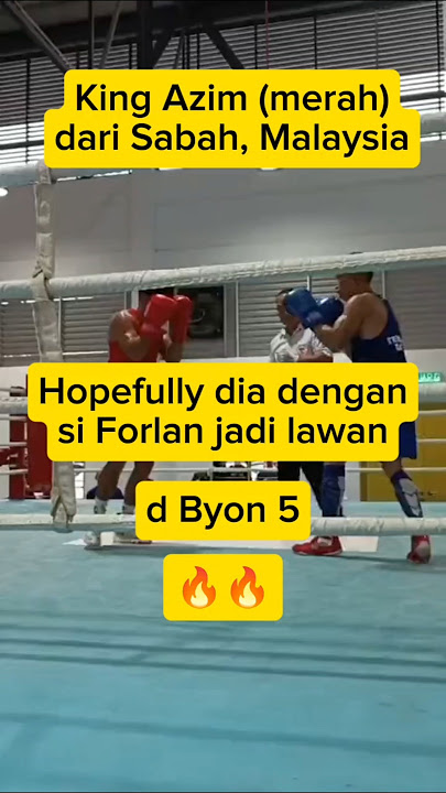 King Azim vs Forlan d Byon 5 kah? #byoncombat #kingazim #forlan #indonesia #malaysia #boxing #fight