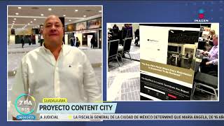 Enrique Alfaro celebra que el proyecto Content City se desarrolle en Guadalajara | Francisco Zea