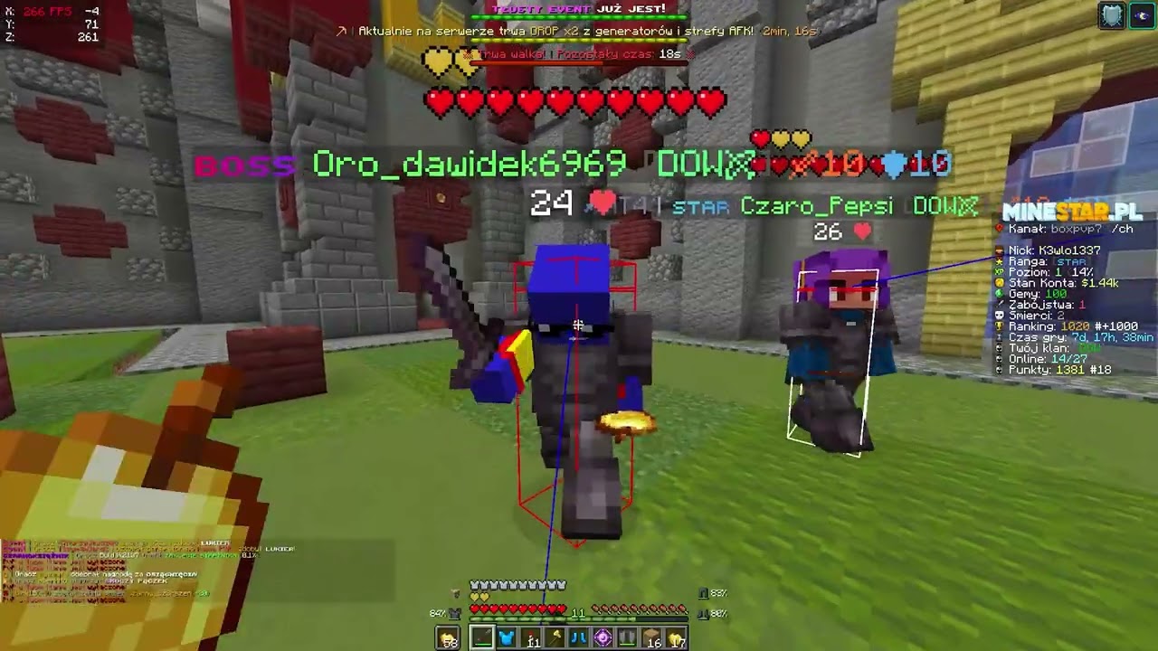 MINESTAR MONTAGE | NOWA EDA |LOSOWANIE LUCKY BLOCK 🧽