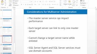 47 Configuring Multi Server Jobs
