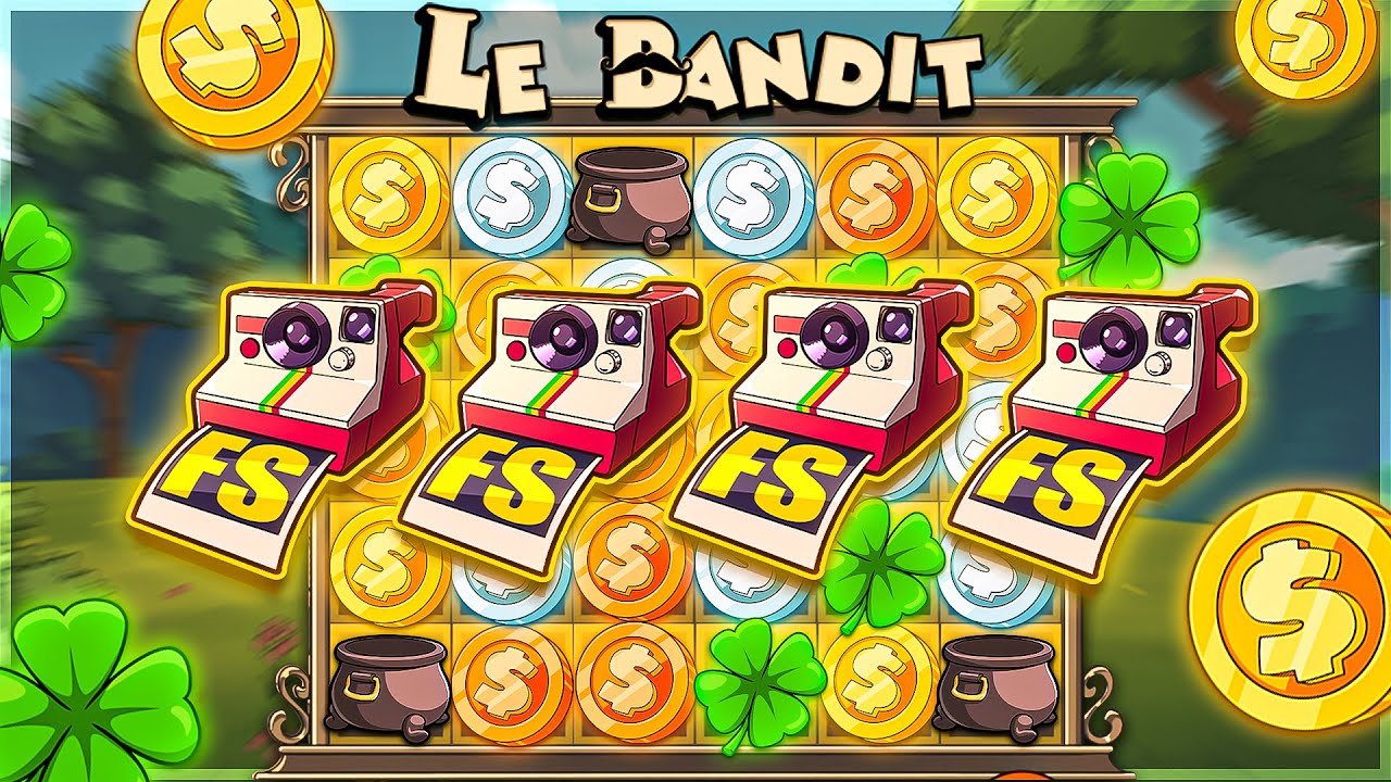 Spinning Into A 500 SUPER BONUS On LE BANDIT SLOT