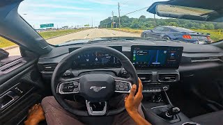 2023 Mustang GT S550 Pulls Up On My 2024 Mustang GT S650... (POV)